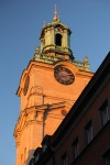 Stockholm clock tower